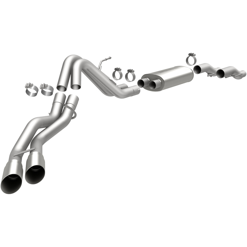 MagnaFlow Exhaust Products 15461 Street Series Polished Cat-Back System for Select Ford F-150