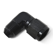 Load image into Gallery viewer, Performance--6-An-90-Degree-Male-An-To-Female-An-Fitting-(Black)
