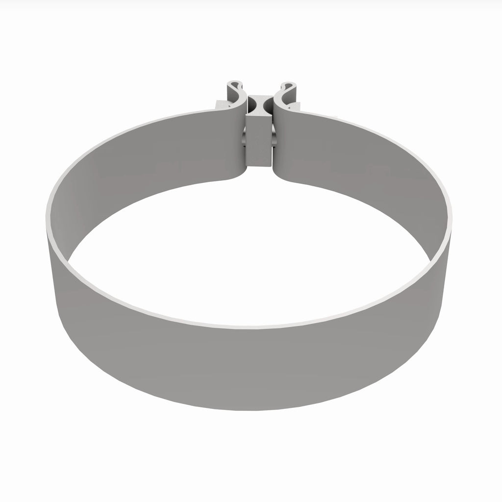 MagnaFlow Exhaust Products 10167 10 pk - Lap Joint Band Clamp - 5.00in.
