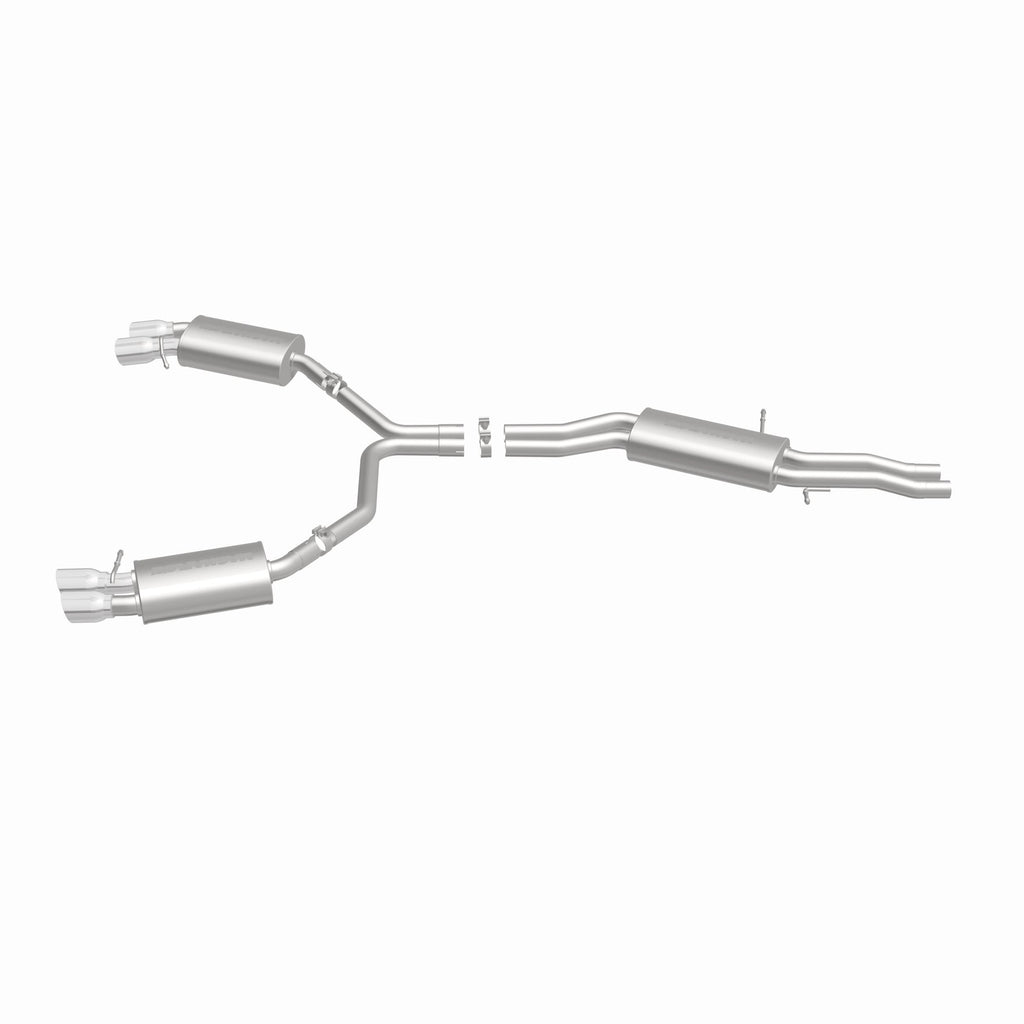 MagnaFlow Exhaust Products 15599 Touring Series Polished Cat-Back System for Select Audi S4