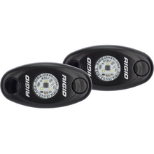 Load image into Gallery viewer, A-Series-Led-Light-Low-Power,-Amber,-Black-Housing,-Pair