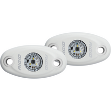 Load image into Gallery viewer, A-Series-Led-Light,-High-Power,-Cool-White,-White-Housing,-Pair