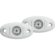Load image into Gallery viewer, A-Series-Led-Light,-Low-Power,-Cool-White,-White-Housing,-Pair