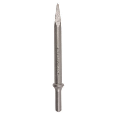 Chicago Pneumatic A046064 Diamond Point Chisel - 0.3 x 7" (7.6 x 180mm), 0.401" (10.2mm) Round Shank