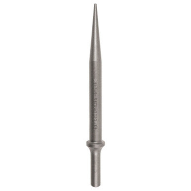 Chicago Pneumatic A046078 Tapered Punch Chisel - 0.1 x 7" (2.5 x 180mm), 0.401" (10.2mm) Round Shank