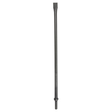 Chicago Pneumatic A046080 Flat Chisel - 3/4 x 18" (19 x 457mm), 0.401" (10.2mm) Round Shank