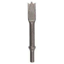 Load image into Gallery viewer, Chicago Pneumatic A047071 Twin Blade Panel Cutter Chisel - 1 x 7" (25 x 180mm), 0.498" (12.7mm) Round Shank