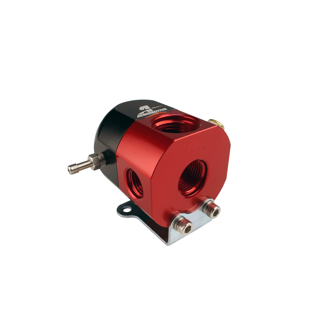 A1000-Carbureted-Bypass-Regulator-Adjustable-3-15-Psi;--10An-Inlet-Port;--8An-Return-Port;-Two--6An-Outlet-Ports