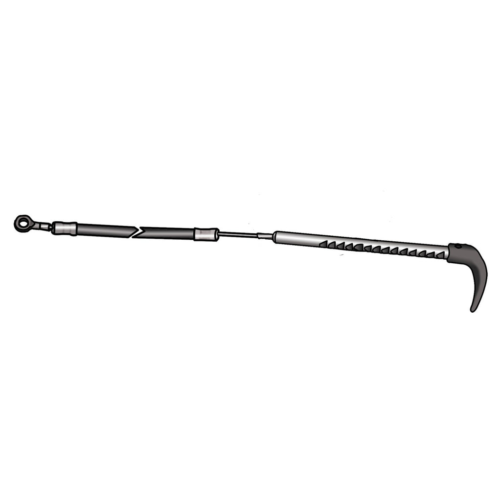 Crown Automotive Jeep Replacement A1242 Emergency Brake Cable & Military Green Handle for 1941-1945 Jeep MB for Select Willys MB