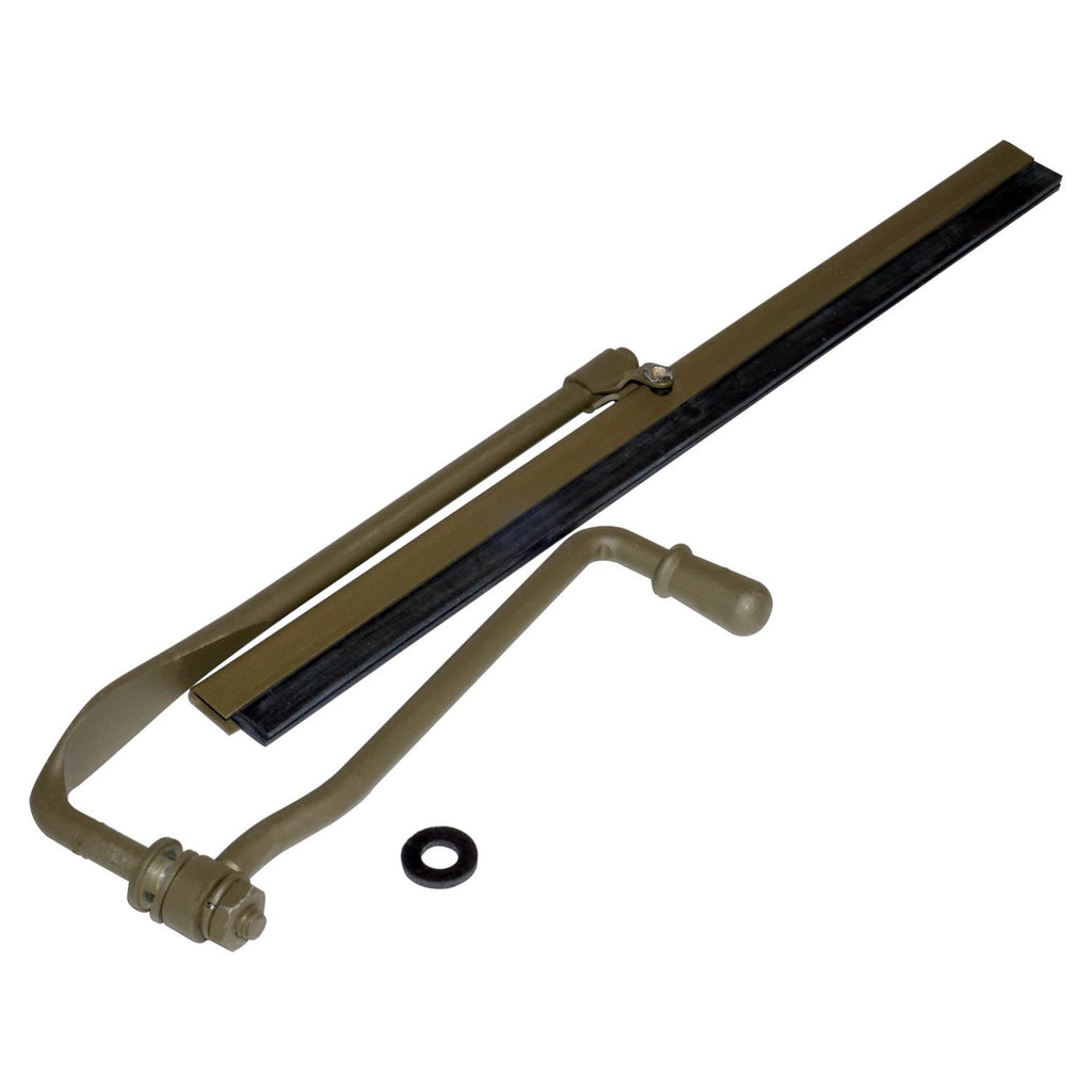 Crown Automotive Jeep Replacement A2586 Manually Controlled Windshield Wiper Assembly for 1941-1945 Jeep MB, 9.5" Blade for Select Ford GPW, Willys MB