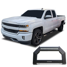 Load image into Gallery viewer, Black Horse Off Road AB-GM11 Armour Bull Bar for Select Chevrolet Silverado 1500, GMC Sierra