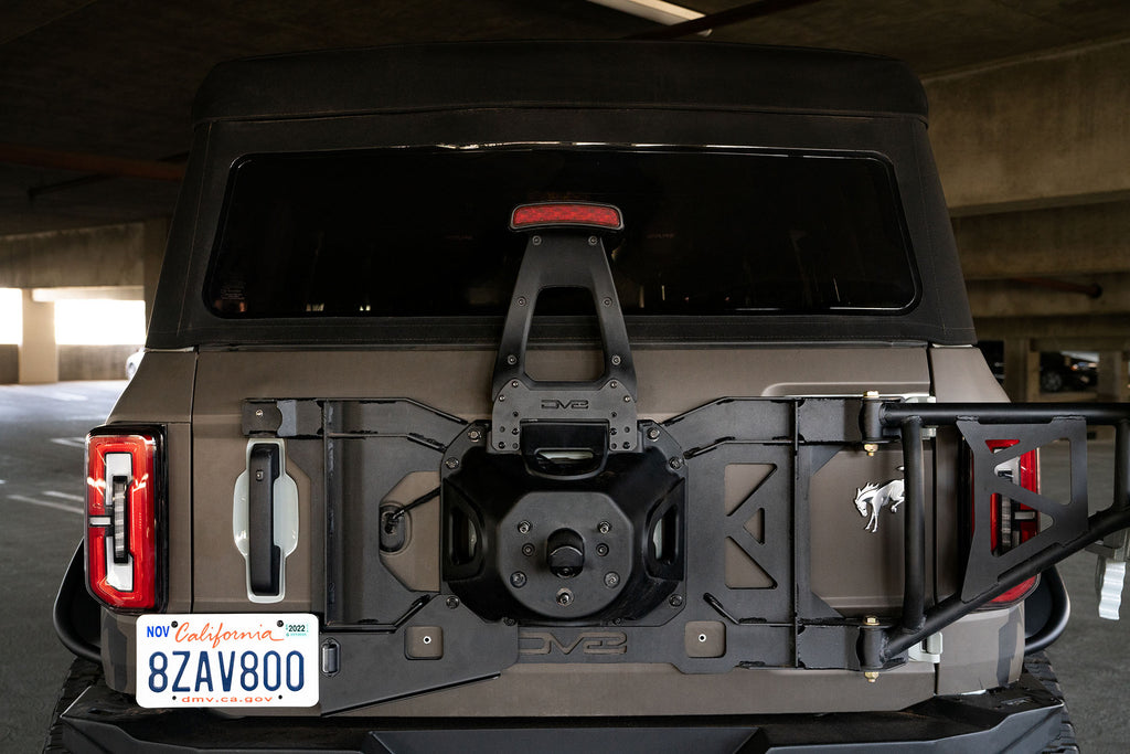 DV8 Offroad ABBR-02 2021-22 Ford Bronco 3rd Brake Light Extension Bracket for Select Ford Bronco