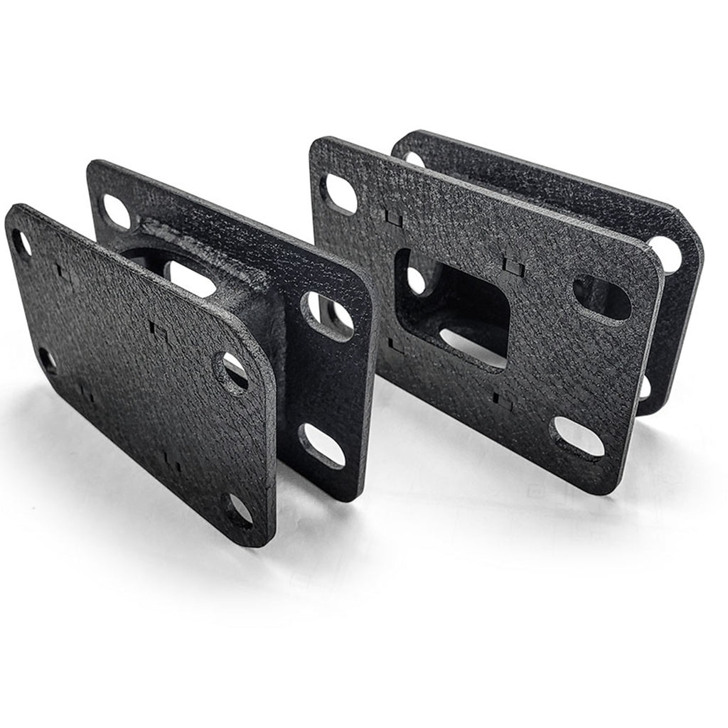 DV8 Offroad ABJL-01 Front Bumper Bracket; Pair for Select Jeep Gladiator, Jeep Wrangler