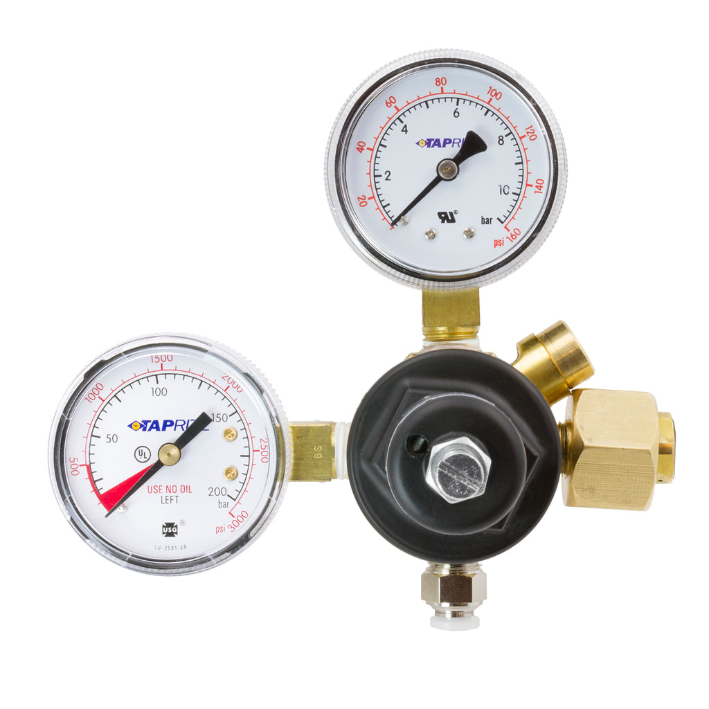 Dedenbear AB10K CO2 BOTTLE KIT, COMPLETE KIT INCLUDES 10 OZ BOTTLE, VALVE, REGULATOR & TUBING