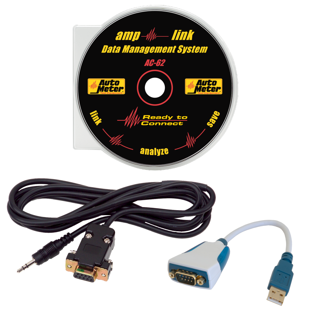 AutoMeter AC-63 AMP-LINK DATA DOWNLOAD SOFTWARE/CABLE KIT