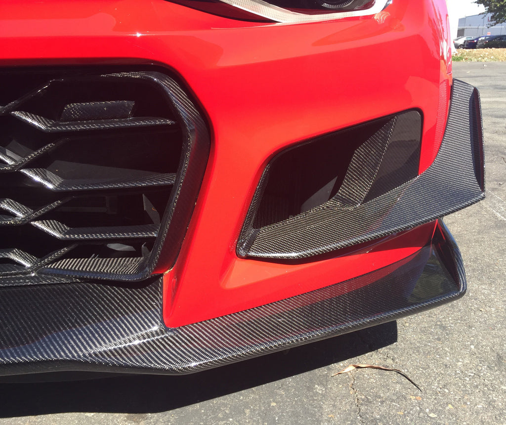 Anderson Composites AC-ADB17CHCAMZL-LE Valance Panel Air Duct for Select Chevrolet Camaro