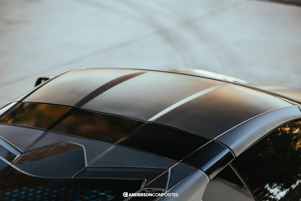 Anderson Composites AC-CR20CHC8-DRY Roof Panel for Select Chevrolet Corvette
