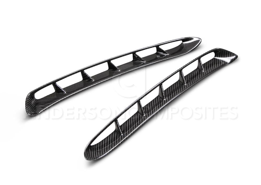 Anderson Composites AC-FF15FDMU-GR-01 Grille / Fender Vent / Body Badge Kit for Select Ford Mustang