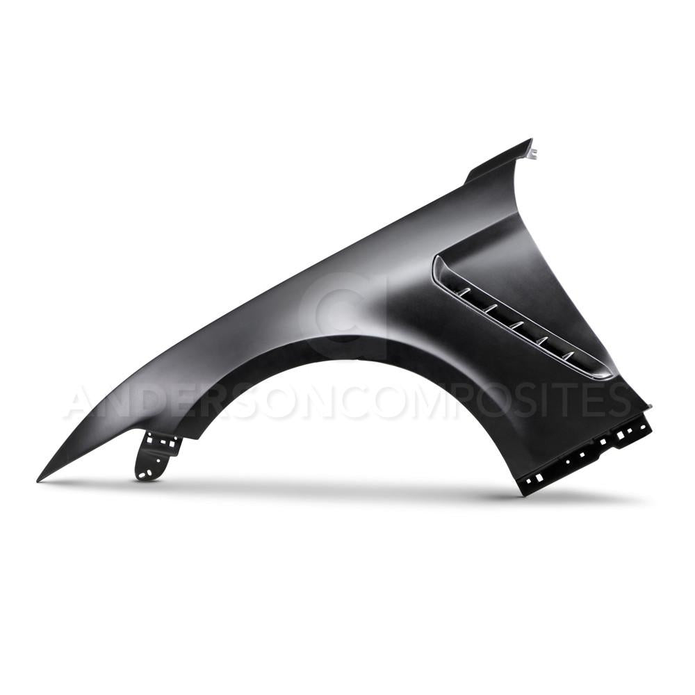 Anderson Composites AC-FF15FDMU-GR-GF Fender for Select Ford Mustang