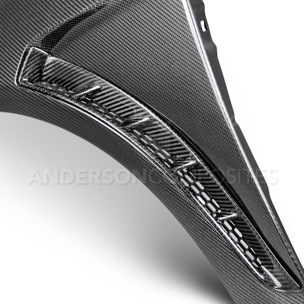 Anderson Composites AC-FF16FDFO-GR Fender for Select Ford Focus