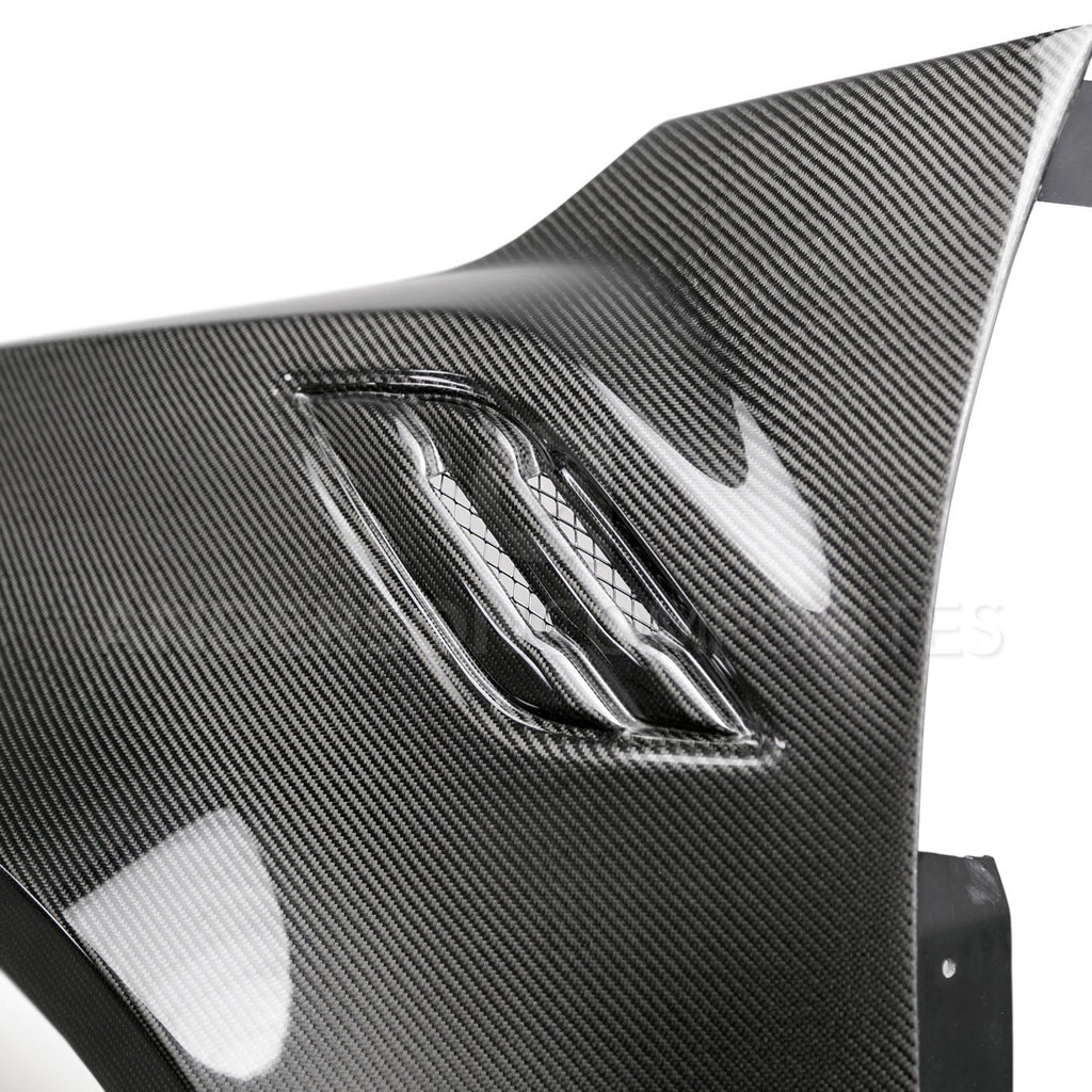 Anderson Composites AC-FF17FDRA-W Carbon Fiber Fenders for Select Ford F-150