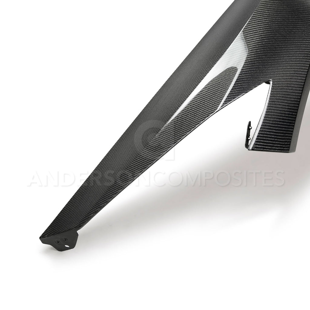 Anderson Composites AC-FF20CHC8 carbon fiber front fenders for Select Chevrolet Corvette