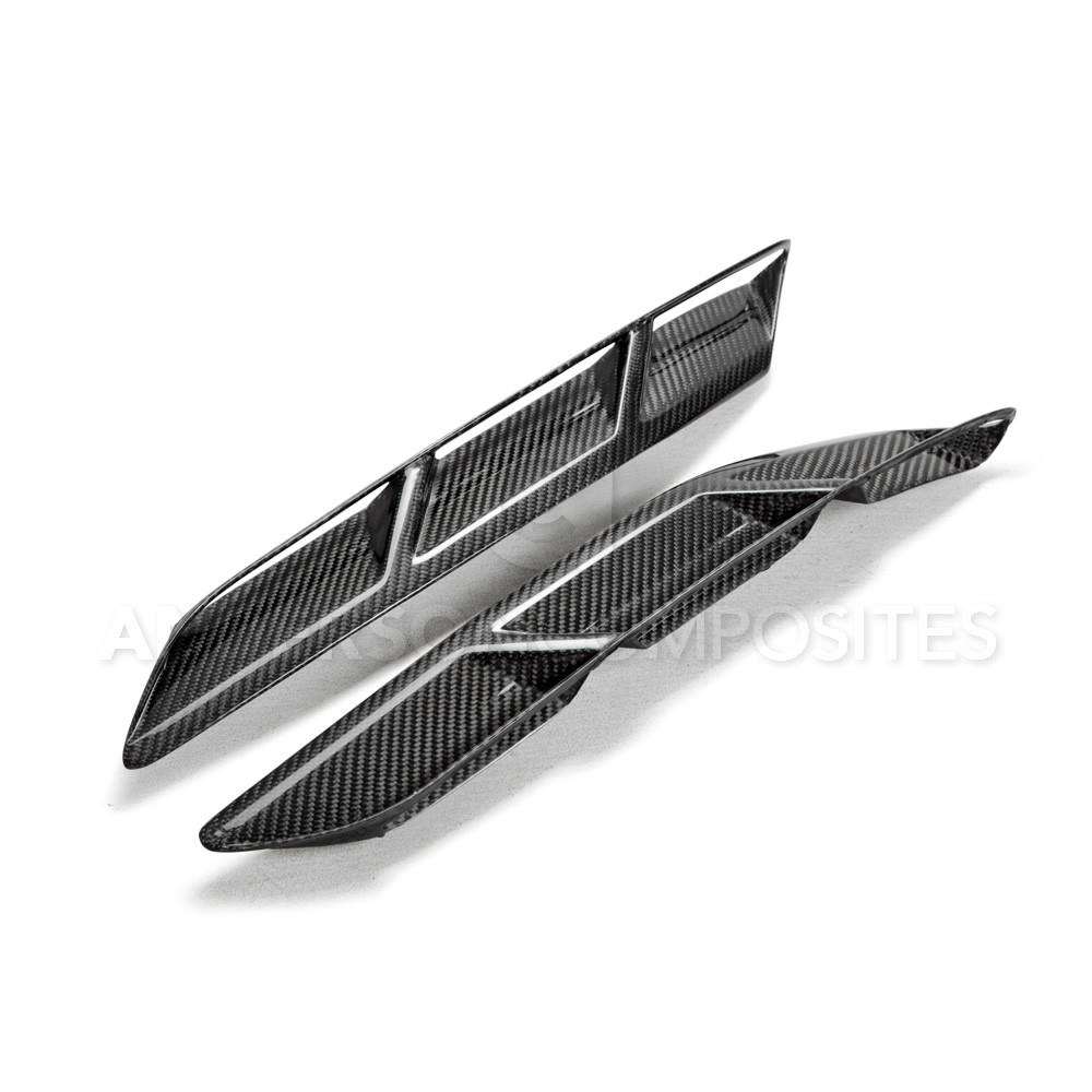 Anderson Composites AC-FFI14CHC7-OE Grille / Fender Vent / Body Badge Kit for Select Chevrolet Corvette