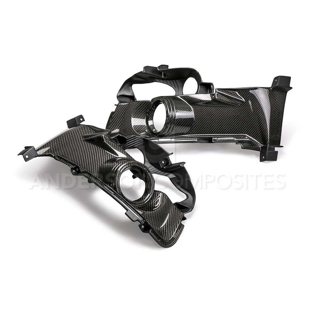 Anderson Composites AC-FLS15FDMU Fog Light Surrounds for Select Ford Mustang
