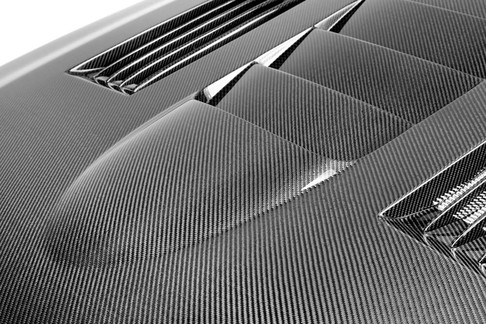 Anderson Composites AC-HD0506FDMU-SS Hood for Select Ford Mustang