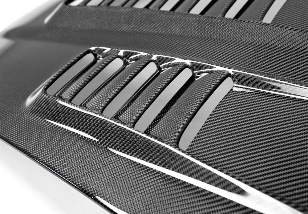 Anderson Composites AC-HD05CHC6-WH Hood for Select Chevrolet Corvette