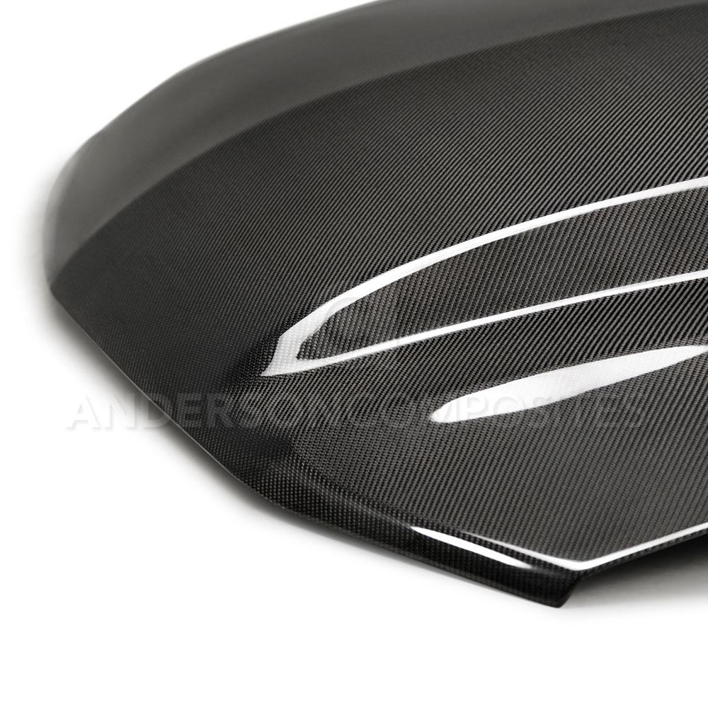 Anderson Composites AC-HD10FDMU-CJ Hood for Select Ford Mustang