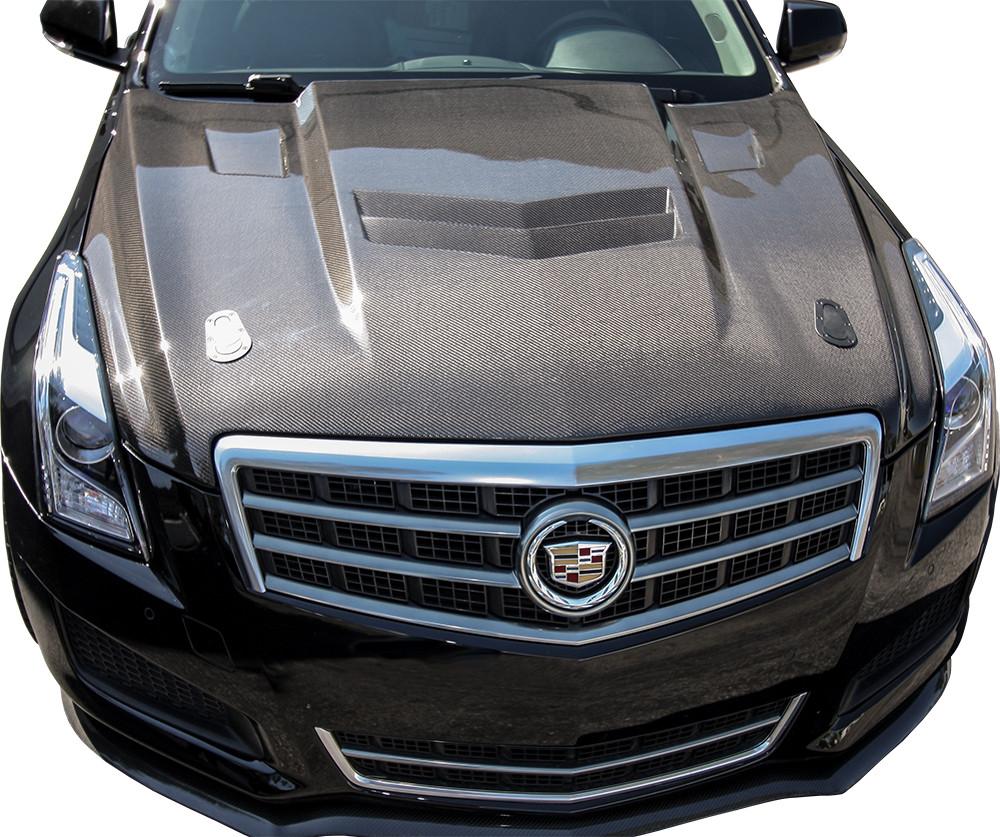 Anderson Composites AC-HD13CAATS-VT Hood for Select Cadillac ATS