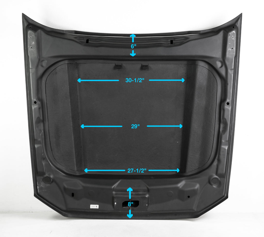 Anderson Composites AC-HD13FDMU-CJ Hood for Select Ford Mustang