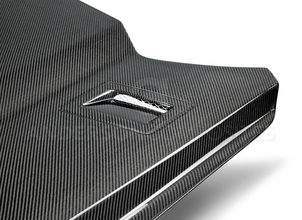 Anderson Composites AC-HD15FDMU-AT-DS Hood for Select Ford Mustang