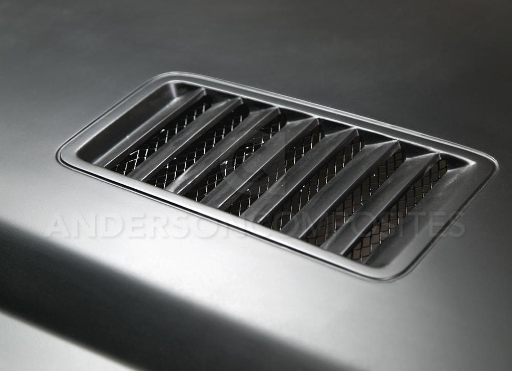 Anderson Composites AC-HD15FDMU-SN-GF Hood for Select Ford Mustang