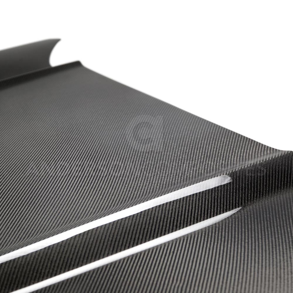 Anderson Composites AC-HD15FDMU-TW-DS Hood for Select Ford Mustang