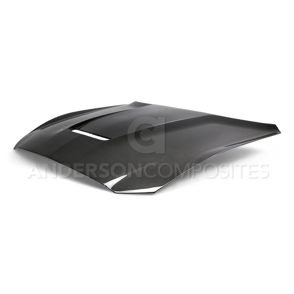 Anderson Composites AC-HD15FDMU350-OE-DS Hood for Select Ford Mustang