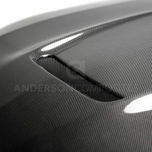 Load image into Gallery viewer, Anderson Composites AC-HD18FDMU-GR-DS Hood for Select Ford Mustang