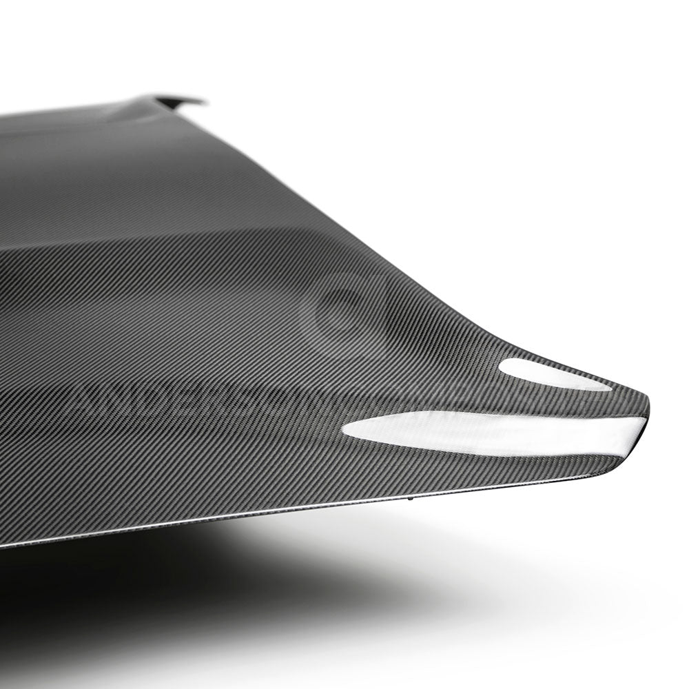 Anderson Composites AC-HD18FDMU-GR-DS Hood for Select Ford Mustang