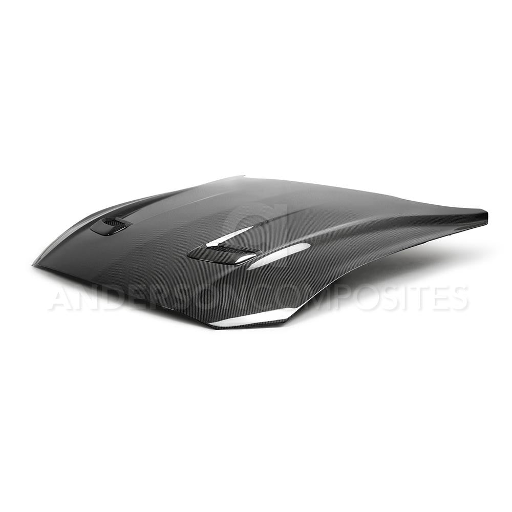 Anderson Composites AC-HD18FDMU-OE-DS Hood for Select Ford Mustang