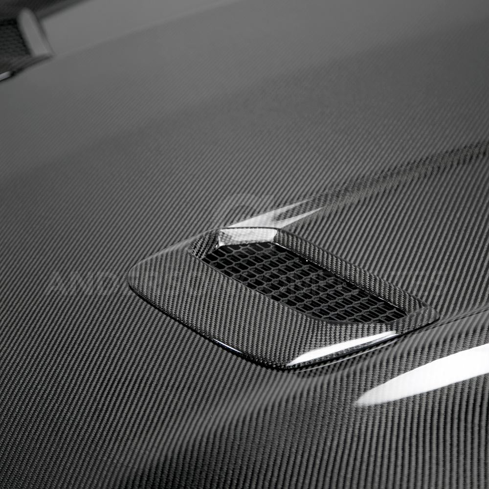Anderson Composites AC-HD18FDMU-OE-DS Hood for Select Ford Mustang