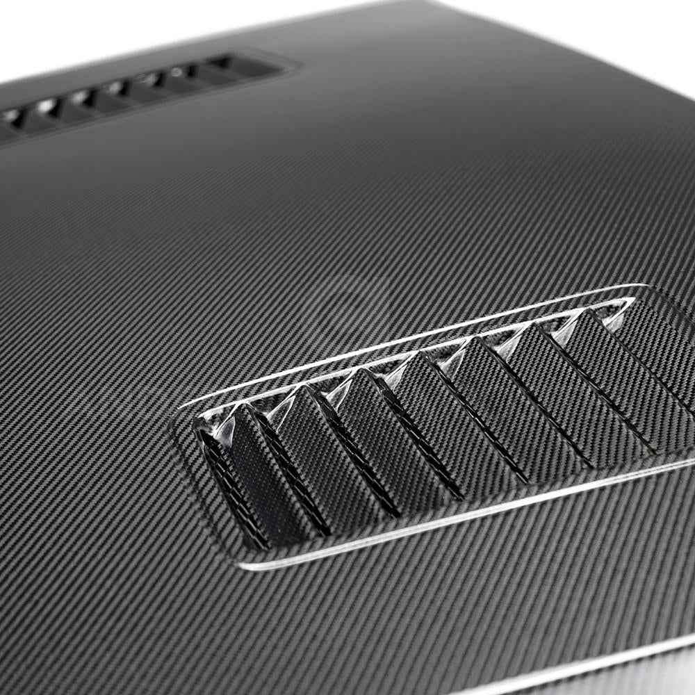Anderson Composites AC-HD18FDMU-SN-DS Hood for Select Ford Mustang