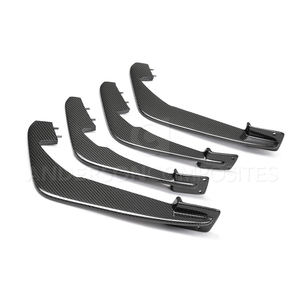 Anderson Composites AC-RDF20CHC8 Diffuser fins for Select Chevrolet Corvette