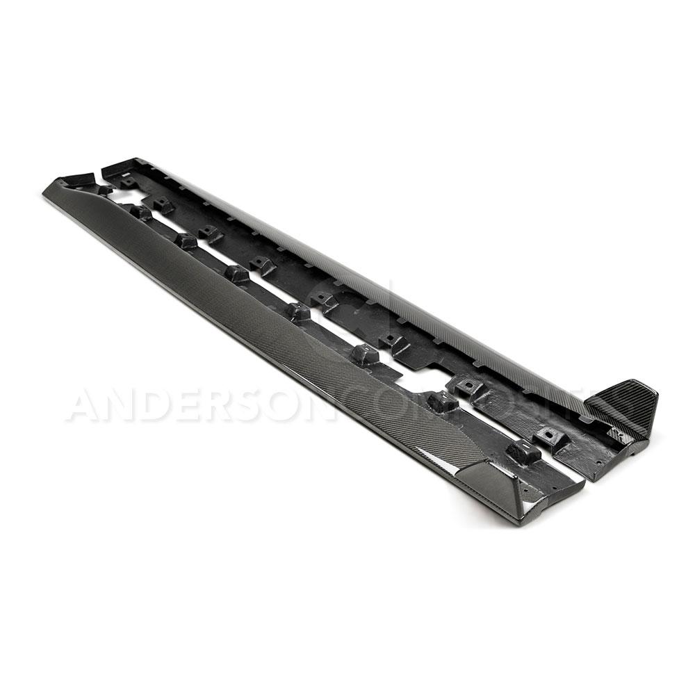 Anderson Composites AC-SS15FDMU-GR Side Skirt for Select Ford Mustang