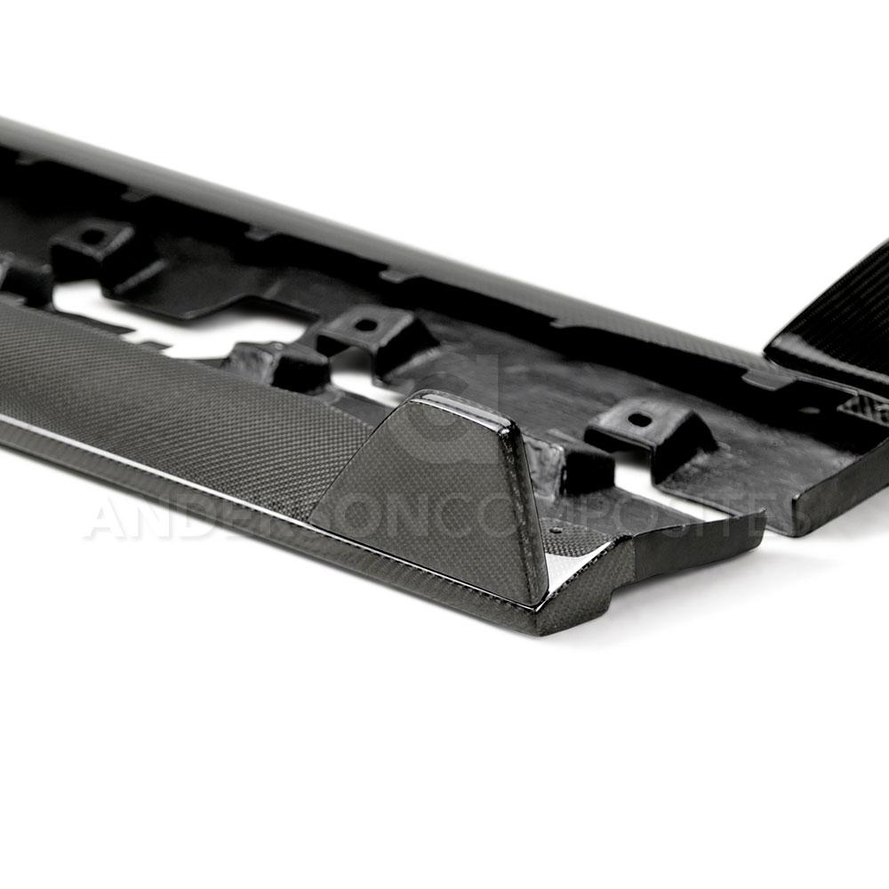 Anderson Composites AC-SS15FDMU-GR Side Skirt for Select Ford Mustang