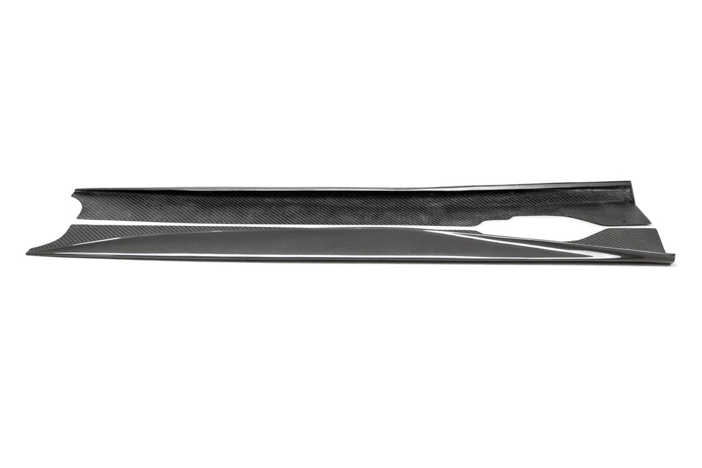 Anderson Composites AC-SS20CHC8-MB rocker panel splitters for Select Chevrolet Corvette