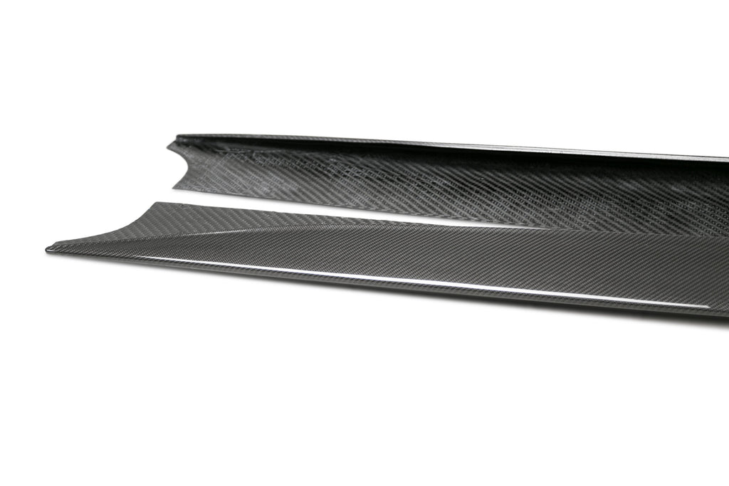 Anderson Composites AC-SS20CHC8-MB rocker panel splitters for Select Chevrolet Corvette