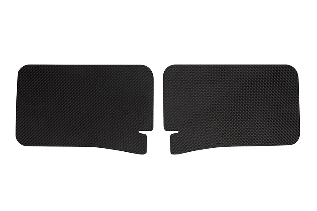 Corsa Performance AC012 Pair of black aluminum exhaust cavity rear wheel self-adhesive heat wrap for Select Chevrolet Corvette