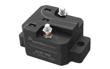 Samlex Inverters ACR-160 Automatic Charge Isolator 12/24 VDC Auto Sensing, 160 Amps