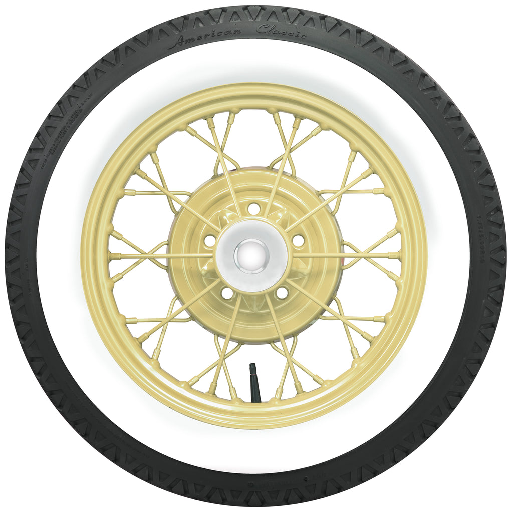 Coker 700327 440/450R21 AMERICAN CLASSIC 2 1/2" WW for Select Chevrolet Capitol, Chevrolet National, Chevrolet Superior, Ford Model A, Ford Model T, Star Four